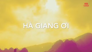 HÀ GIANG ƠI Karaoke I Quách Beem I Thương quê hương cực Bắc yên bình [upl. by Clorinda]