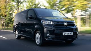 New Citroen SpaceTourer  Electric minivan [upl. by Nairbal]