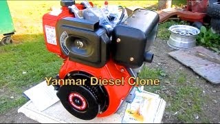 10hp Diesel Engine UnboxingOverview [upl. by Namas]