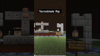 Technoblade  We Miss You 😢😭 shorts minecraft [upl. by Haidabez]