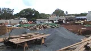 Schofield Barracks Hawaii I Quad Post Demolition 26 Nov 08 [upl. by Mackoff378]