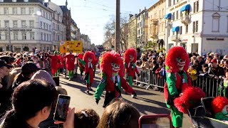 This is Once in a Year Strange and unique Carnival in GERMANY called FASCHING [upl. by Chretien]