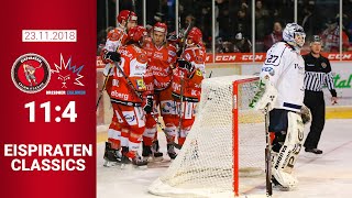 Rekordsieg im Sachsenderby  Eispiraten vs Dresdner Eislöwen 114  23112018  Classics [upl. by Adin]