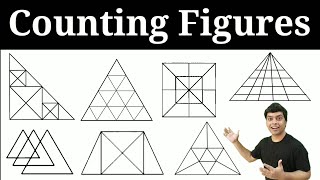 Best Trick for Counting Figures  Reasoning  Counting Triangle Reasoning  RRB  Railway  SSC CGL [upl. by Kelcy]