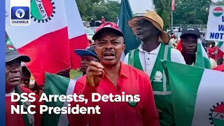 DSS Arrests Detains NLC President Joe Ajaero More  Lunchtime Politics [upl. by Ynnavoig910]