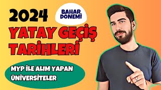 2024 BAHAR DÖNEMİ YATAY GEÇİŞ TARİHLERİ VİDEO3 Yatay Geçiş Tarihleri 2024  YATAY GEÇİŞ BAŞVURUSU [upl. by Supat833]