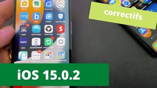 iOS 1502 disponible  Encore des corrections de bugs pour iOS 15 sur iPhone [upl. by Fitton]