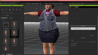 Character Creator 15 Tutorial  Editing Clothing Mesh [upl. by Eul]