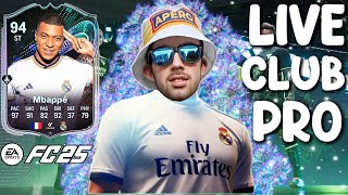 🔴LIVE FC 25 FR ON MONTE DIV ÉLITE amp CLUB PRO 💎 [upl. by Ettenuj]