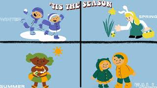 l Seasons Song  Nursery Rhyme  Kindergarten Learning [upl. by Gierk310]