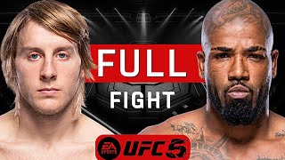 Paddy Pimblett vs Bobby Green UFC 304 Lightweight Showdown  UFC5 Gameplay [upl. by Tebor]