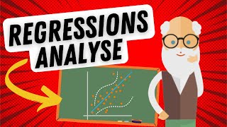 Regressionsanalyse einfach erklärt Beispiele 📊 🔍 [upl. by Solley]