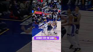 Domantas Sabonis with a big shot for the Kings💪 nba kings domantassabonis [upl. by Aniroz]