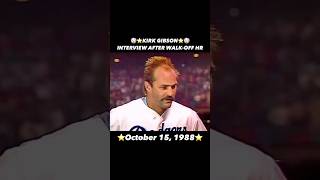 Inside Kirk Gibson’s Legendary 1988 WalkOff Home Run dodgers worldseries gibbymeetfreddie la [upl. by Neyr]