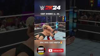 This Steel Cage Match is FIRE🔥wwe2k24 [upl. by Embry]