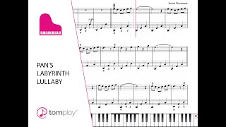 Pans Labyrinths Lullaby for Piano 🎹 [upl. by Lorollas]