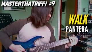 Walk by Pantera  Guitar Lesson wTAB  MasterThatRiff 9 [upl. by Hannie]