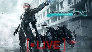 Metal Gear Rising Revengeance Gameplay Walkthrough LIVE 2  No Commentary [upl. by Ellynad]