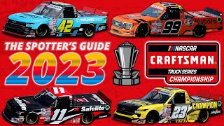 The Spotters Guide Predicting the 2023 NASCAR Truck Series Championship [upl. by Meil]