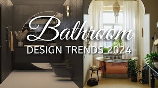 2024 Bathroom Design Ideas  NO More WHITE Bathrooms [upl. by Aniretak]