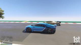 GTA 5 Top Speed Drag Race Truffade Nero vs RE7B [upl. by Perot885]