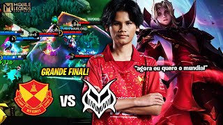 ESSE TIME VAI CONQUISTAR O MUNDO DOMINARAM A GRANDE FINAL  RED GIANTS vs TEAM VAMOS  MPL MY S14 [upl. by Yelroc317]