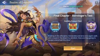 Final Chapter  Astrologers Test  Realm of Legends  Mobile Legends Adventure [upl. by Gamages]