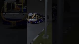 Bus simulator Indonesia Kerala KSRTC City shuttle bus mod 💥💥 [upl. by Nauqyt]