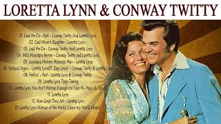 Loretta Lynn amp Conway Twitty Greatest Hits Playlist  Loretta Lynn amp Conway Twitty Songs Country Hit [upl. by Olegnaed]