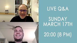 NewDeal Invest Live QampA  March 17th at 2000 8 PM with Mads Christiansen amp Jesper Bæk [upl. by Jesher]