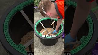 Rotating Chambers of the Nature Loo Alectura  Waterless Composting Toilet [upl. by Anirtak]