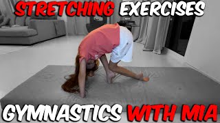 Stretching exercises in gymnastics [upl. by Eninahpets629]