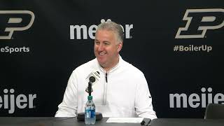 PostNorthwestern Purdue coach Matt Painter [upl. by Shem]