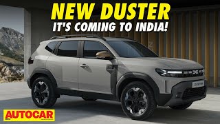 New Renault Duster  Rugged crossover in an allnew avatar  First Look  autocarindia1 [upl. by Louanne]