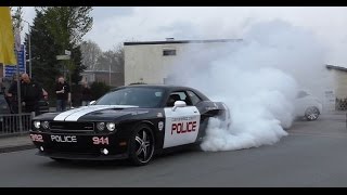 Crazy US Cars  Burnouts Donuts and brutal Sounds [upl. by Cardon]