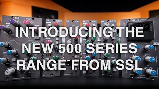 New 500 Series range from SSL featuring SiX CH and UV EQ [upl. by Egief659]