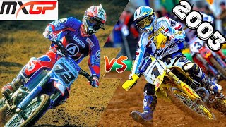 2003 Valkenswaard MXGP Everts vs Pichon [upl. by Youngran650]