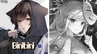 OH BINIBINI LYRICS  NIGHTCORE BEST SONG OF 2020 [upl. by Billy]