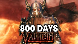 I Spent 800 days in Valheim and Heres What Happened [upl. by Sirronal]