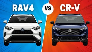 2023 Toyota RAV4 Vs 2024 Honda CRV [upl. by Kcirdorb887]