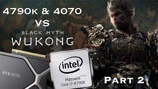 Black Myth Wukong  4070 amp 4790K 4K DLSS amp Frame Generation Maximum Settings  RT Off Part 2 [upl. by Celestyn287]