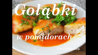 Gołąbki w sosie pomidorowym [upl. by Annodam]