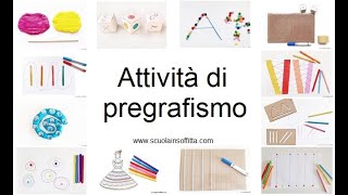 Attività di pregrafismo [upl. by Dorwin]