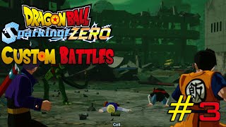 Die alternative Zukunft  Dragon Ball Sparking Zero Custom Battles 3 Deutsch [upl. by Idnam782]