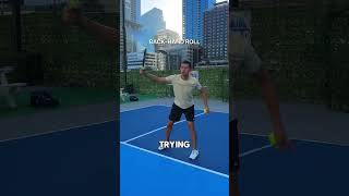 Here’s when to hit a backhand flick versus a backhand roll pickleball shorts [upl. by Bartel586]