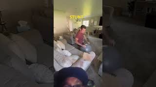 stunting in room funny video fun in house shortvideo comedy prank wwe memes trending fun [upl. by Kceb]