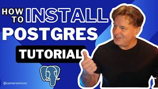 How to Install PostgreSQL on Windows 10 or 11 postgres javascript python tutorial nodejs mysql [upl. by Wagoner]