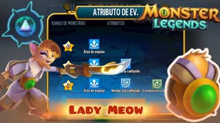 Lady Meow eclosión Monster Legends [upl. by Avilo]