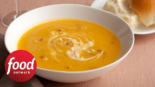 Marcela Valladolid Makes Butternut Squash Soup  Food Network [upl. by Lenard990]