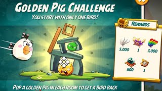 Angry birds 2 the golden pig challenge 23 July 2024 with Matilda ab2 the golden pig challenge today [upl. by Iveel]